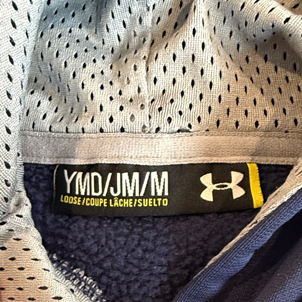 Under Armour Kids Navy Hoodie - Picture 2 of 3